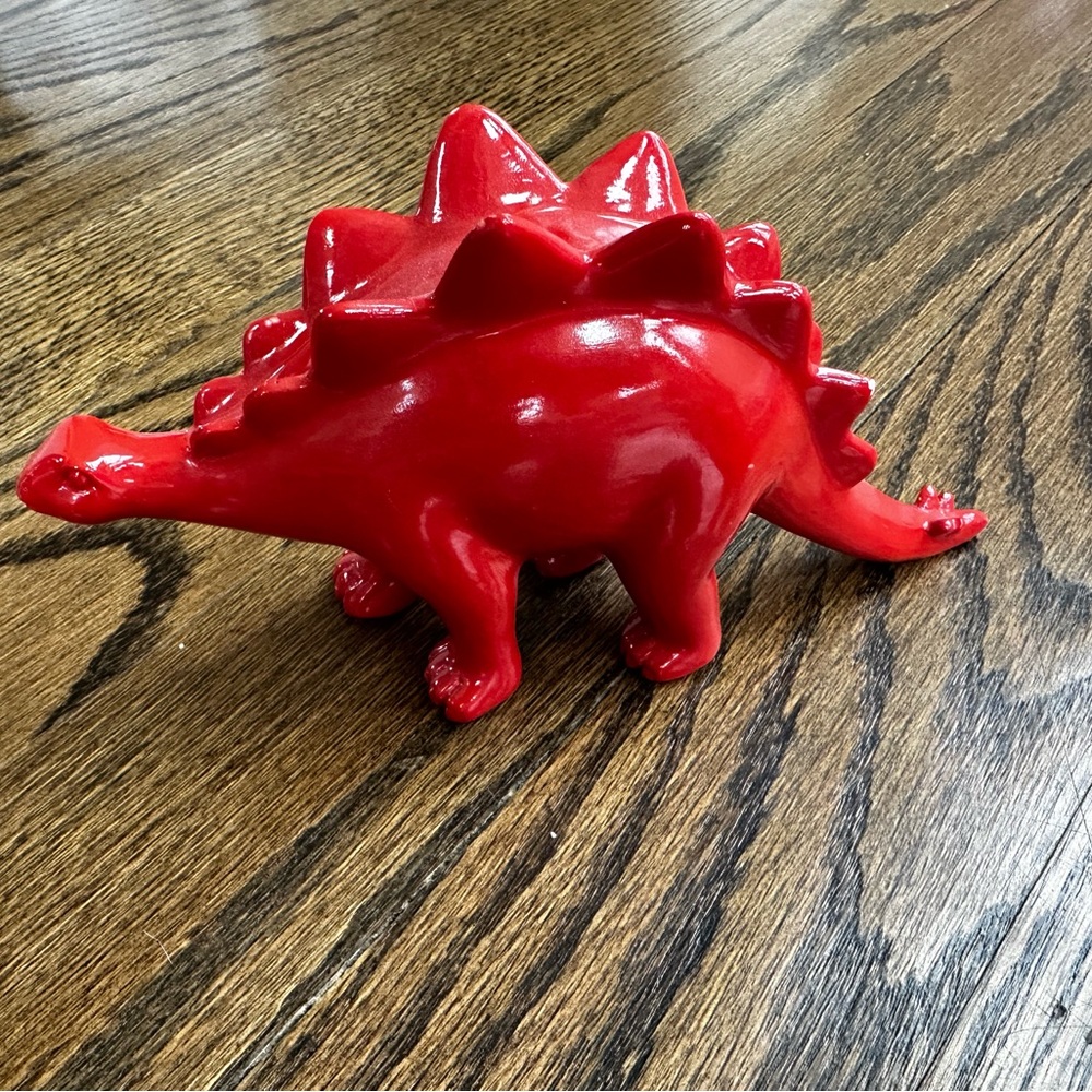 Stegosaurs & Triceratops Dinosaur Display Figurine * New Condition